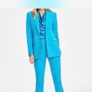 INC International Concepts Vibrant Blue Blazer